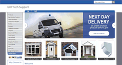 Desktop Screenshot of grptechsupport.co.uk